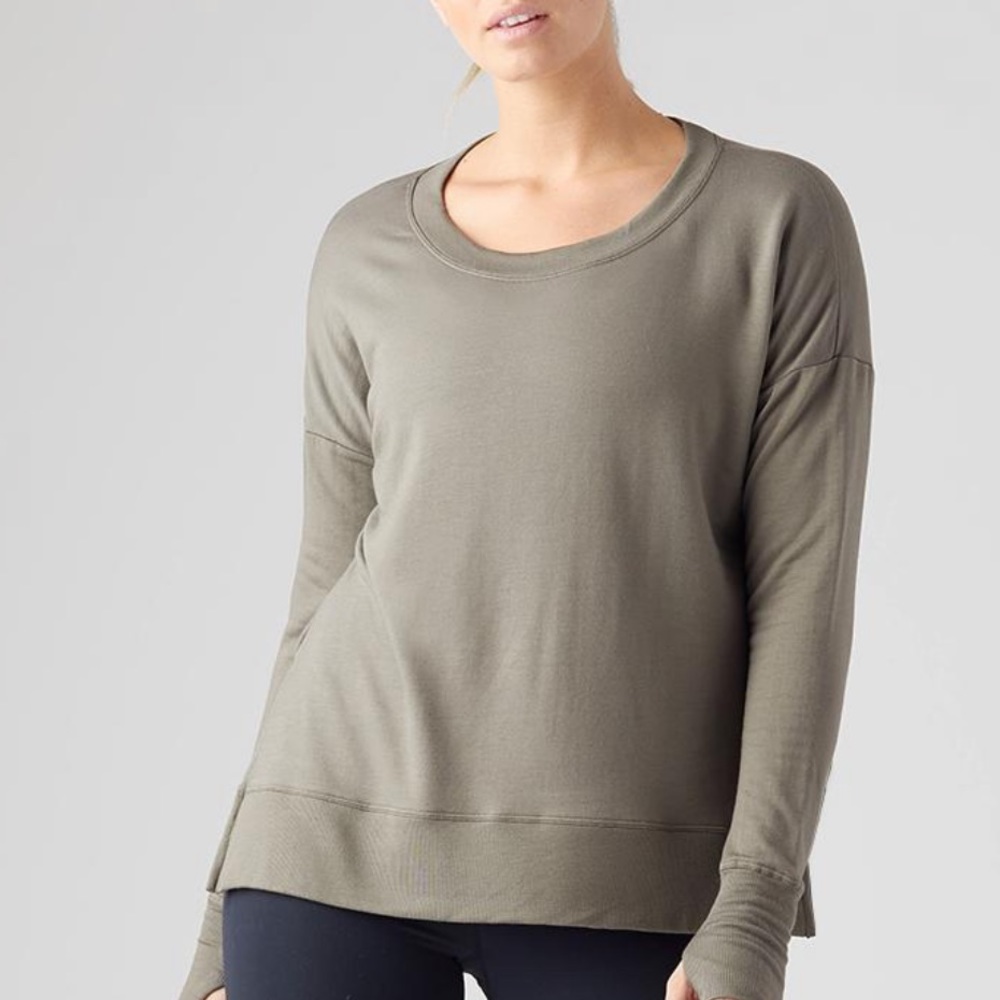Glyder Lounge Long Sleeve Dark Moss